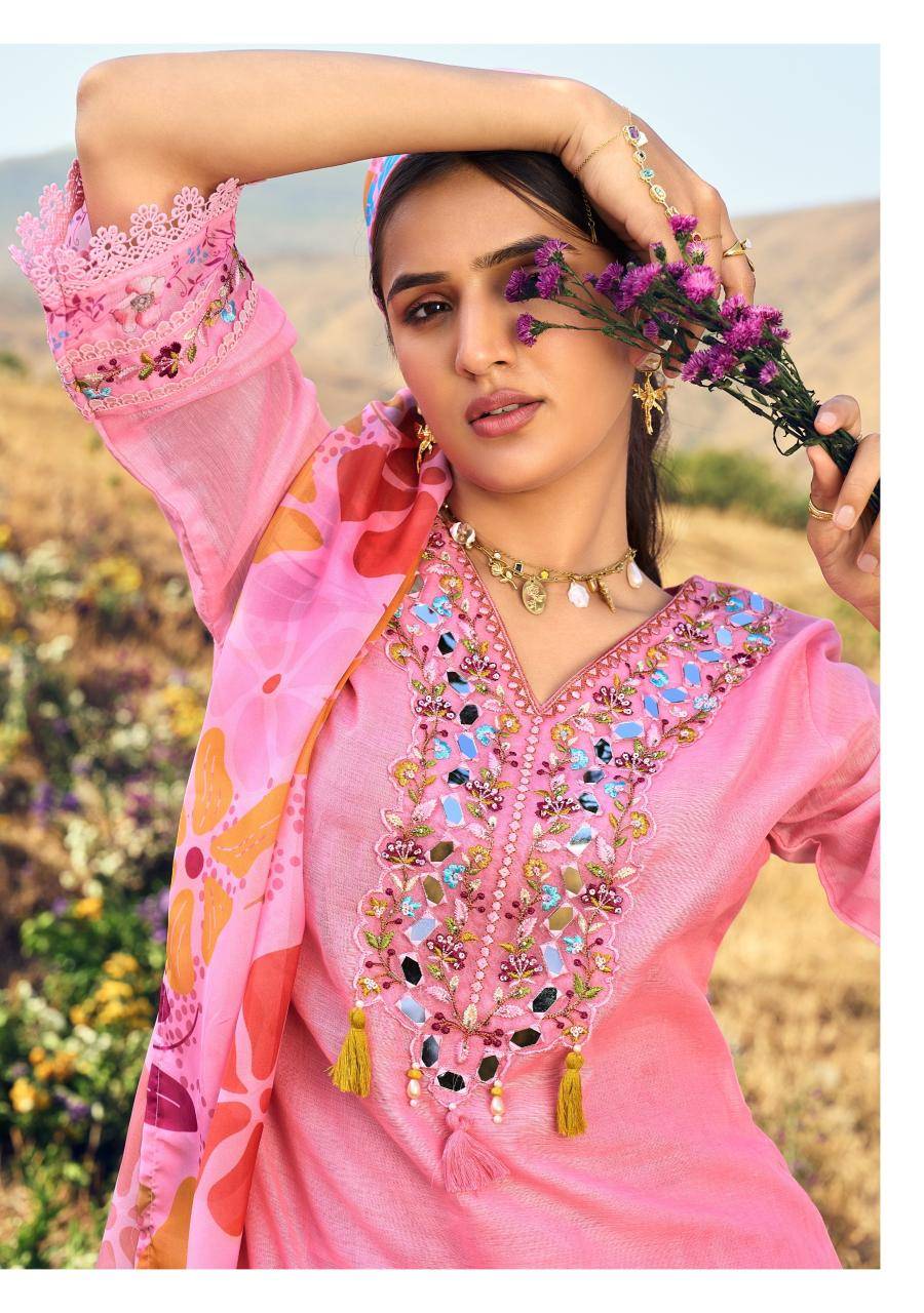 Anju fabrics rhythm vol 2 Kurti exporter in Ahmedabad